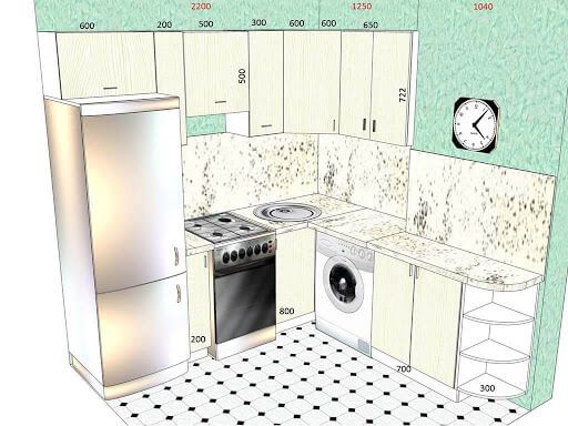استانداردهای طراحی آشپزخانه25